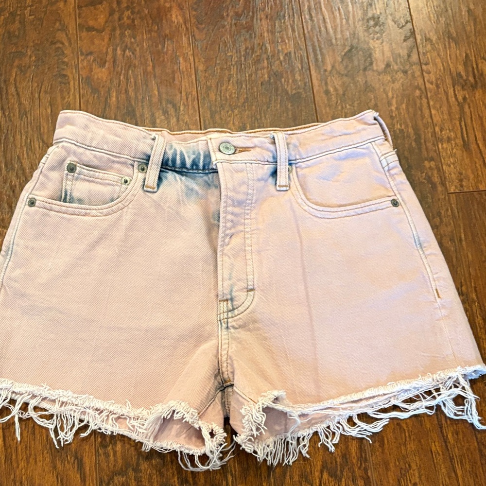 Lucky Brand pink denim shorts